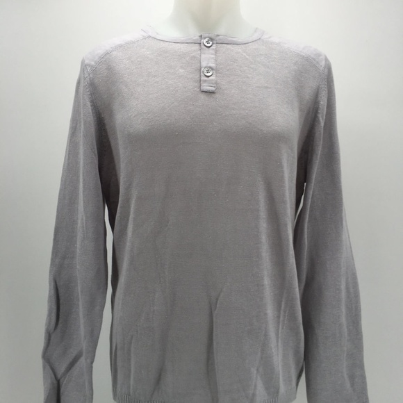 Escales Grey Knit Men's Sweater Size 2XL - Picture 1 of 3